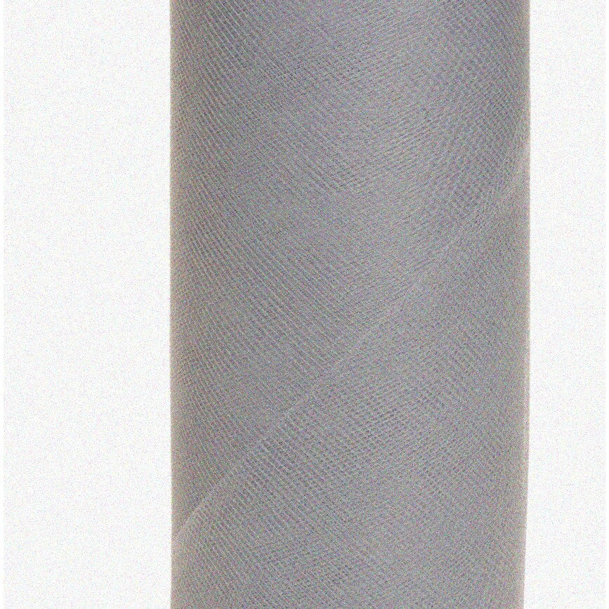 Grey Tulle Spool 6-Inch x 25-Yard
