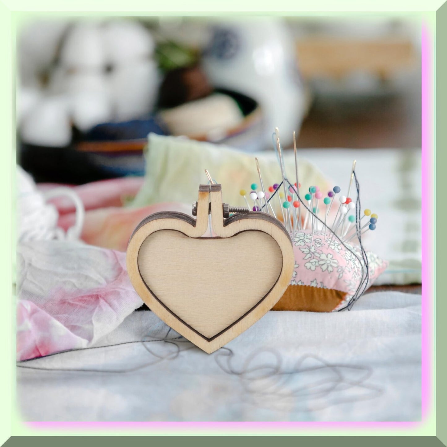 Mini Embroidery Hoop Set for DIY Jewelry and Crafts