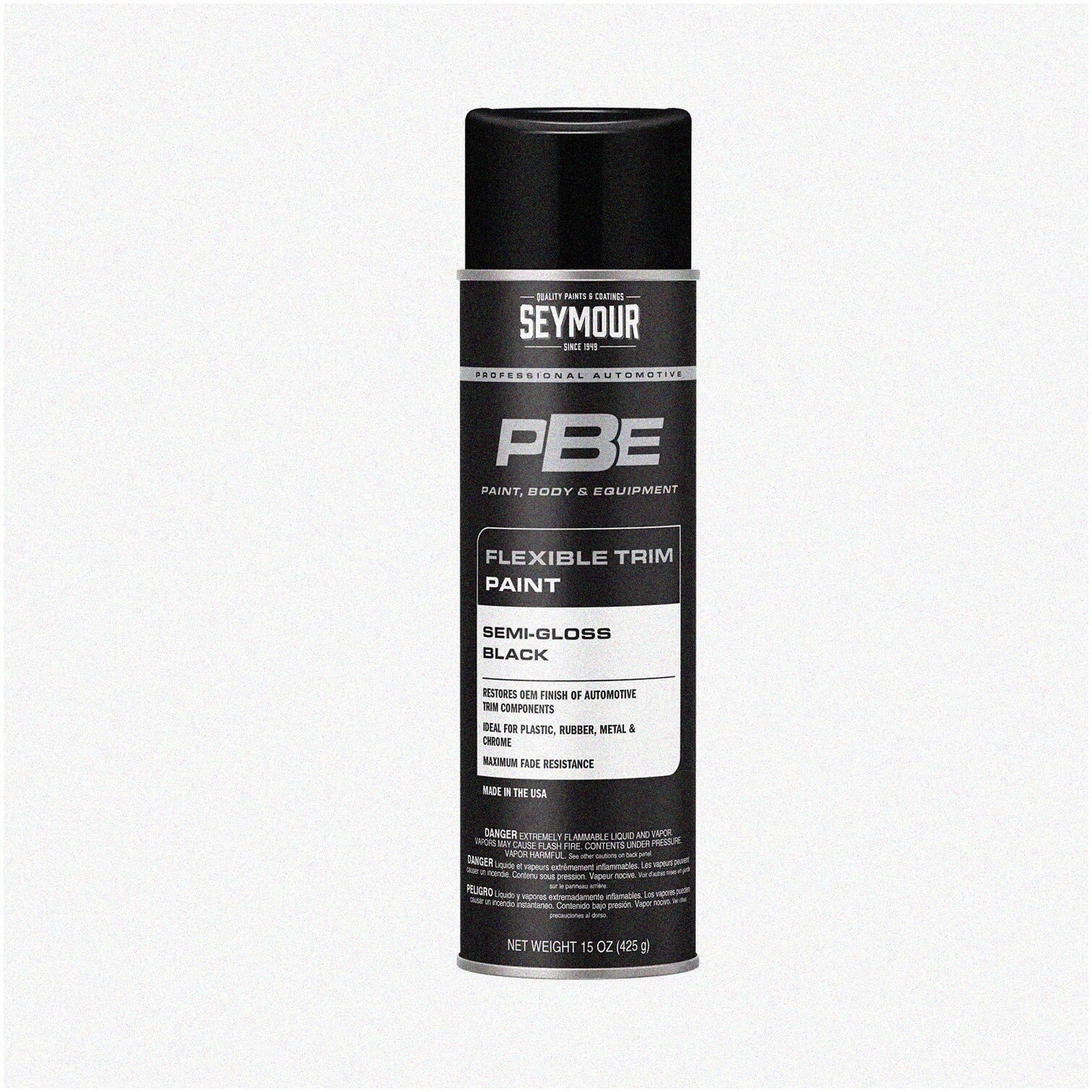 Semi-Gloss Black Spray Paint 16oz