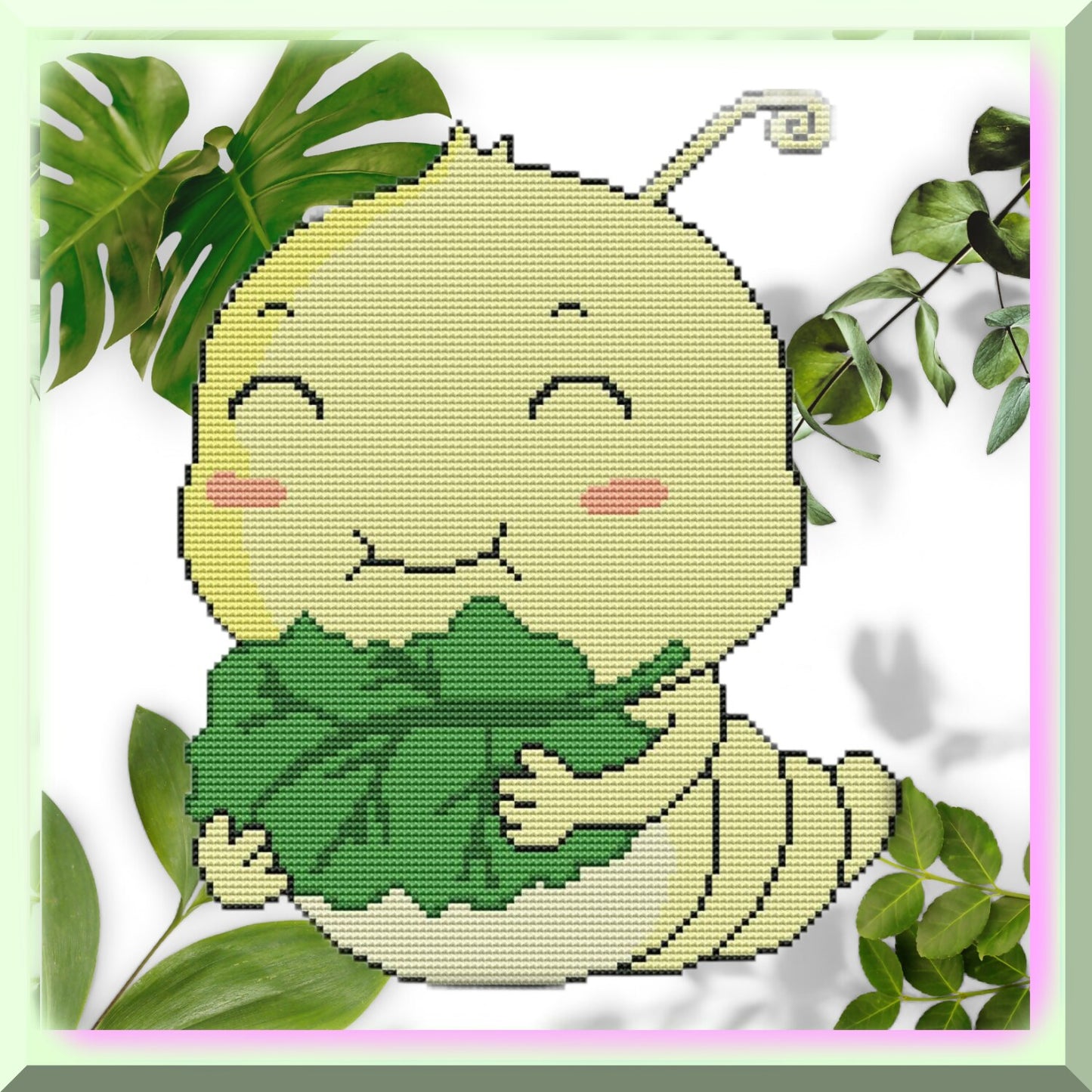 SilkStitch DIY Cross Stitch Kit for Insect Lovers