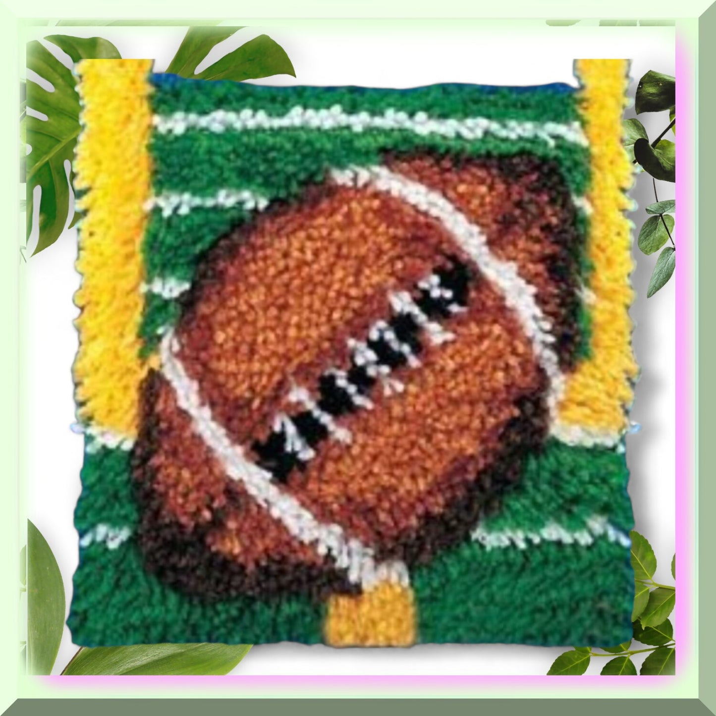 DIY Latch Hook Rug and Cushion Embroidery Kit for Home Decor