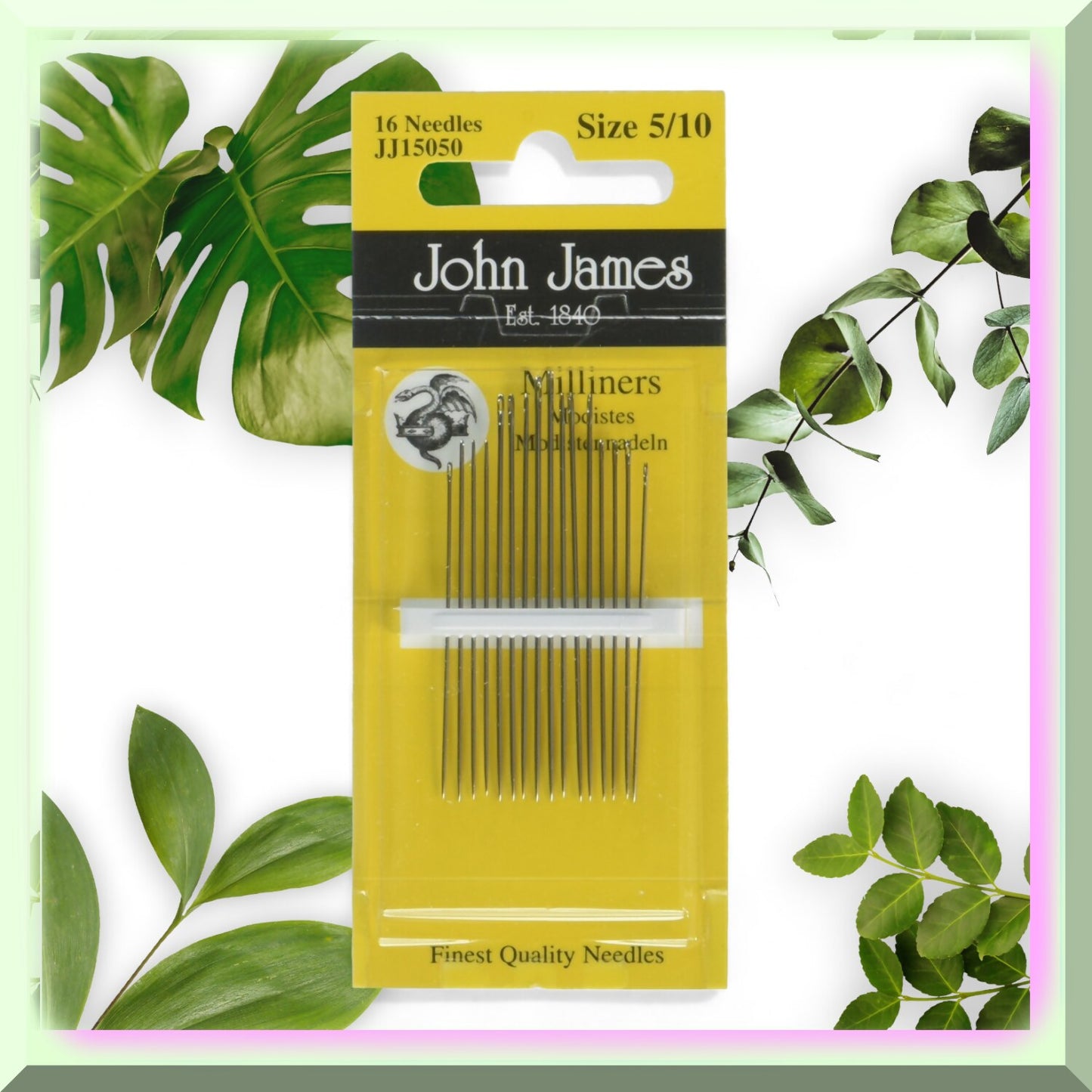 Assorted Straw Needles, Size 5/10, 16 Pack