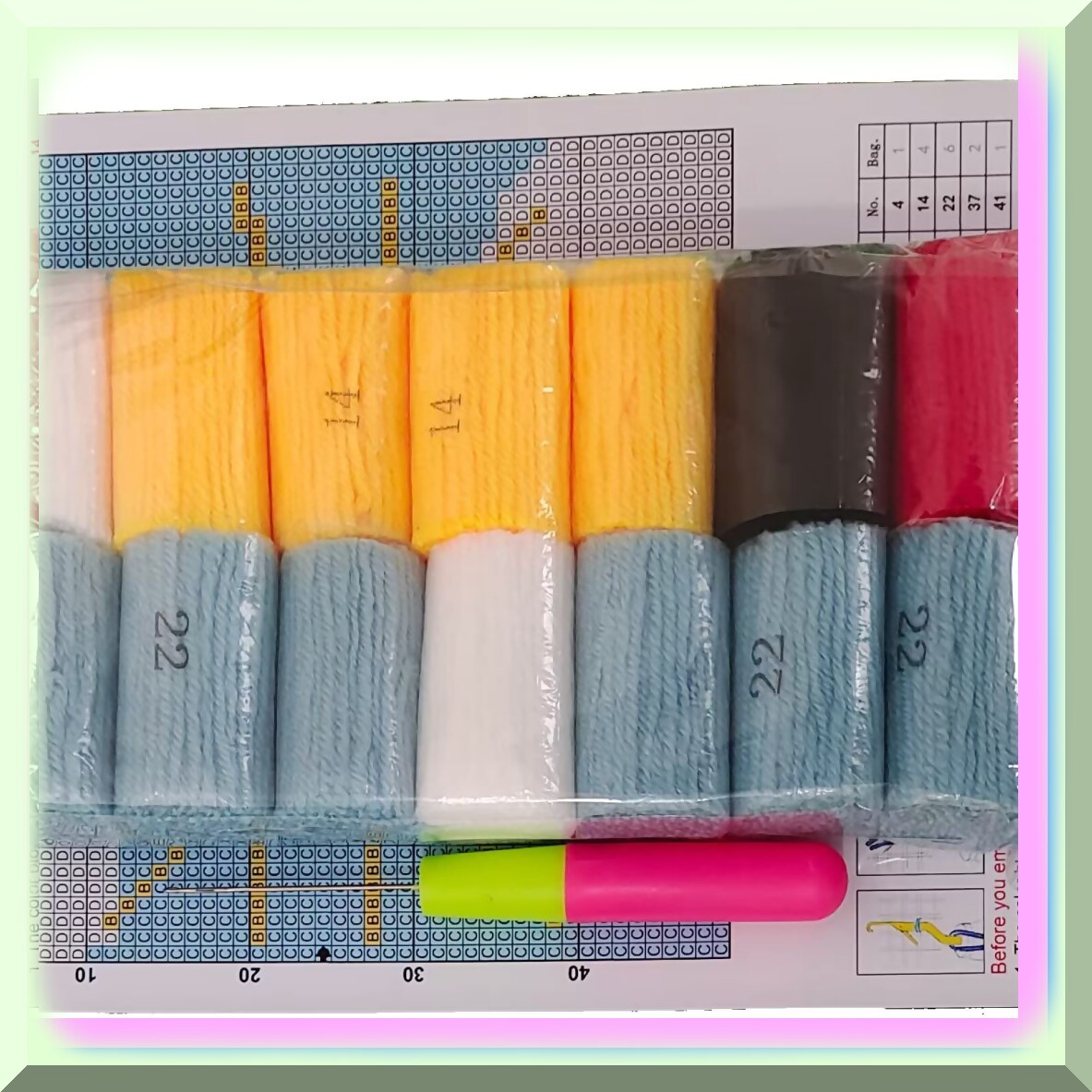 DIY Panda Rug Kit for Kids and Beginners