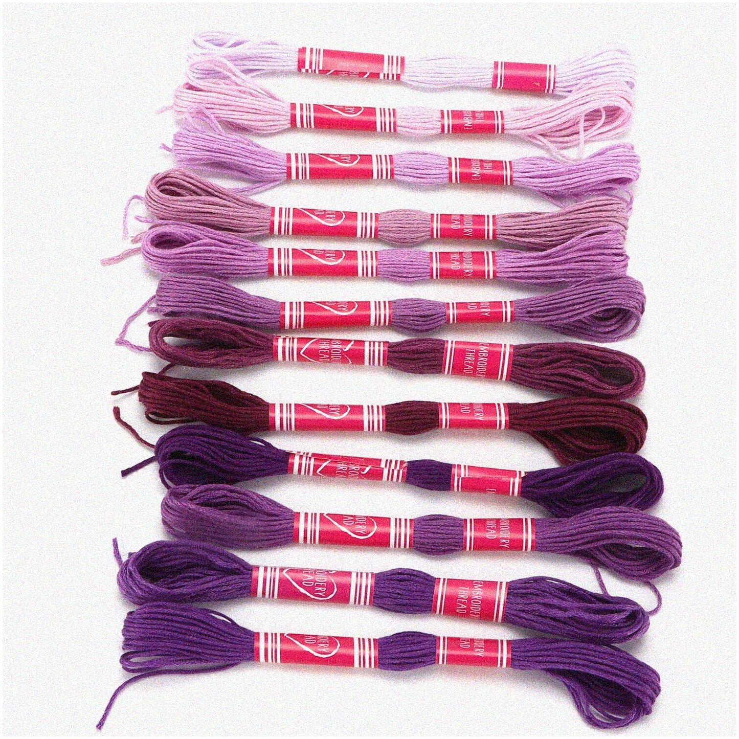 Colorful Gradient Embroidery Thread Set for Sewing and Crafts