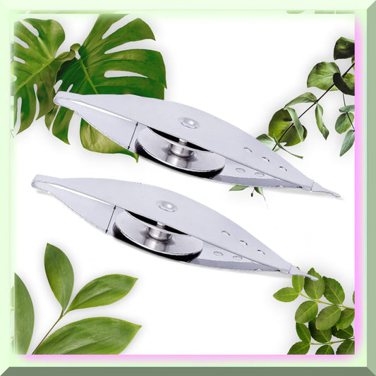 Silver LaceCraft Tatting Shuttle Kit Compatible with Stainless Steel Hand Tool