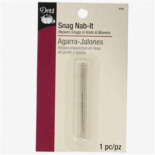 Snag Repair Tool, Nickel Plated, 2-1/2"