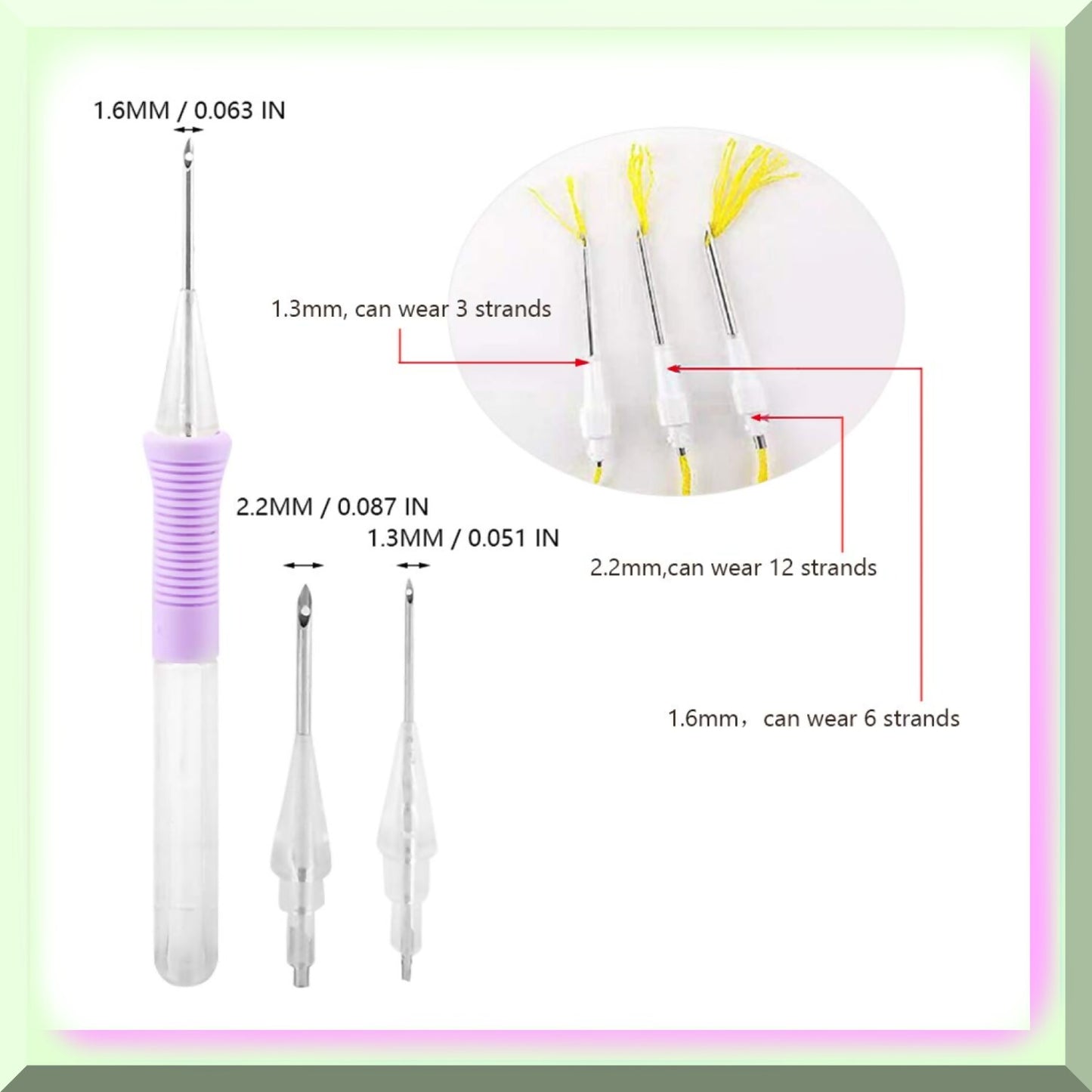 DIY Embroidery Pen Kit for Creative Sewing and Painting