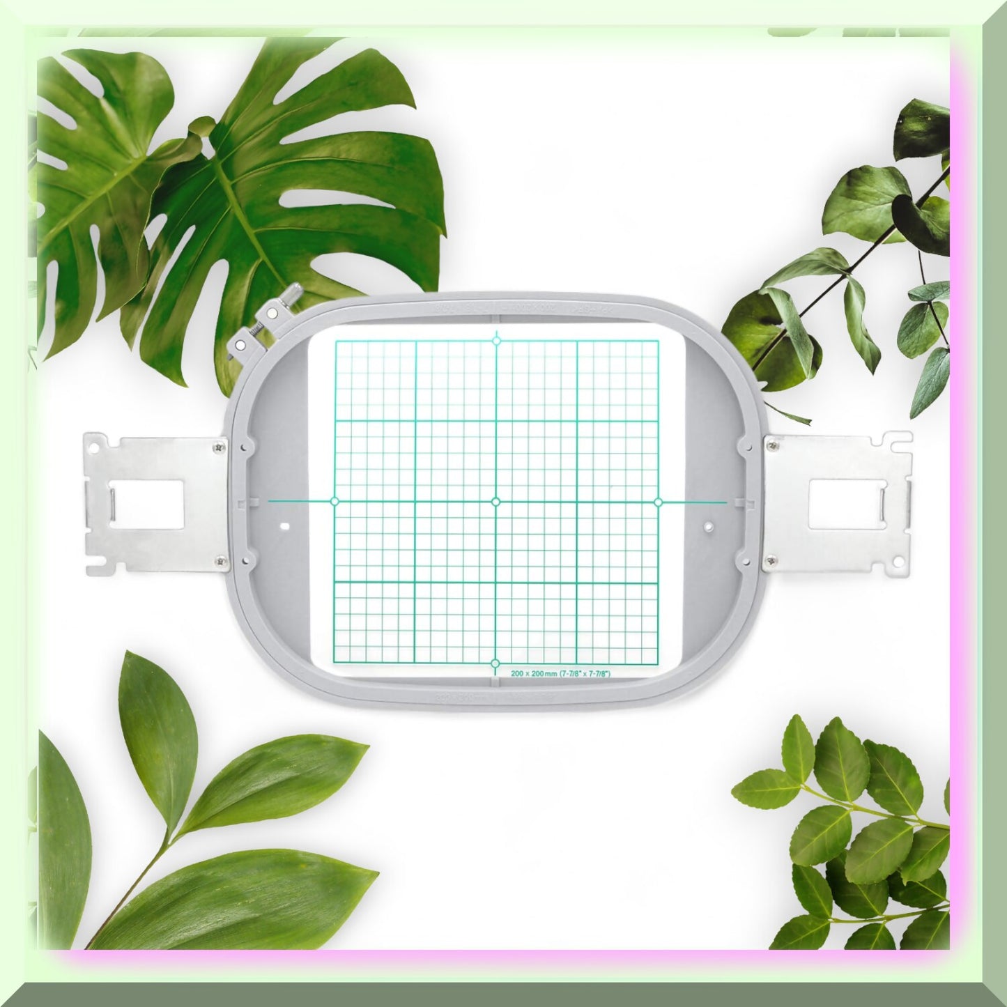 Durable Adjustable Embroidery Hoop for Sewing Machines