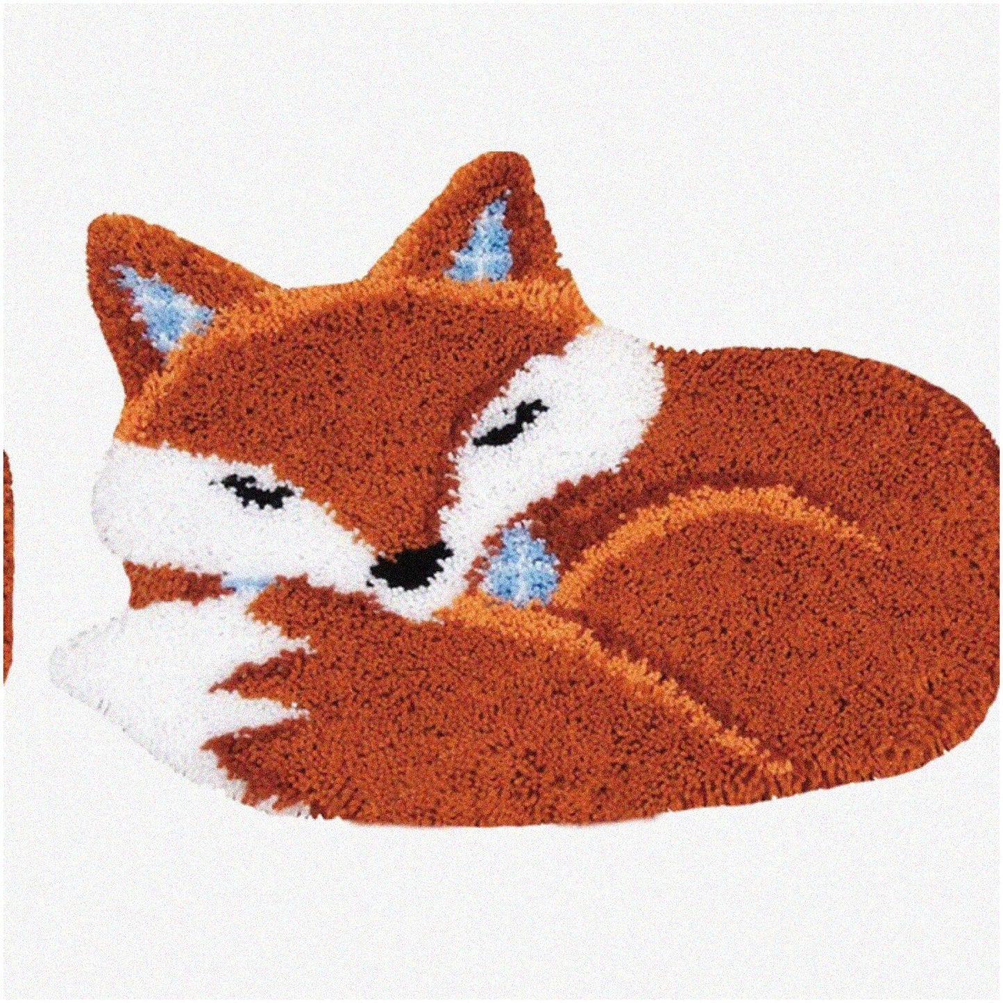 DIY Latch Hook Rug Kit for Beginners - Embroidery and Tapestry