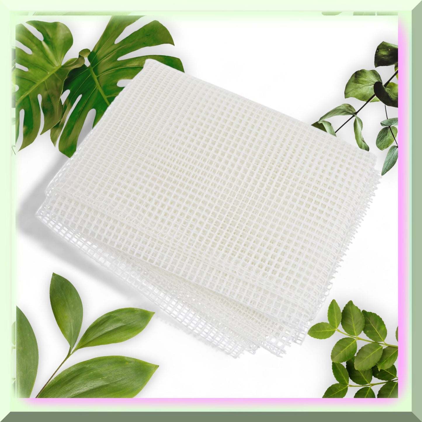DIY Tapestry and Rug Weaving Mesh Canvas for Crafts