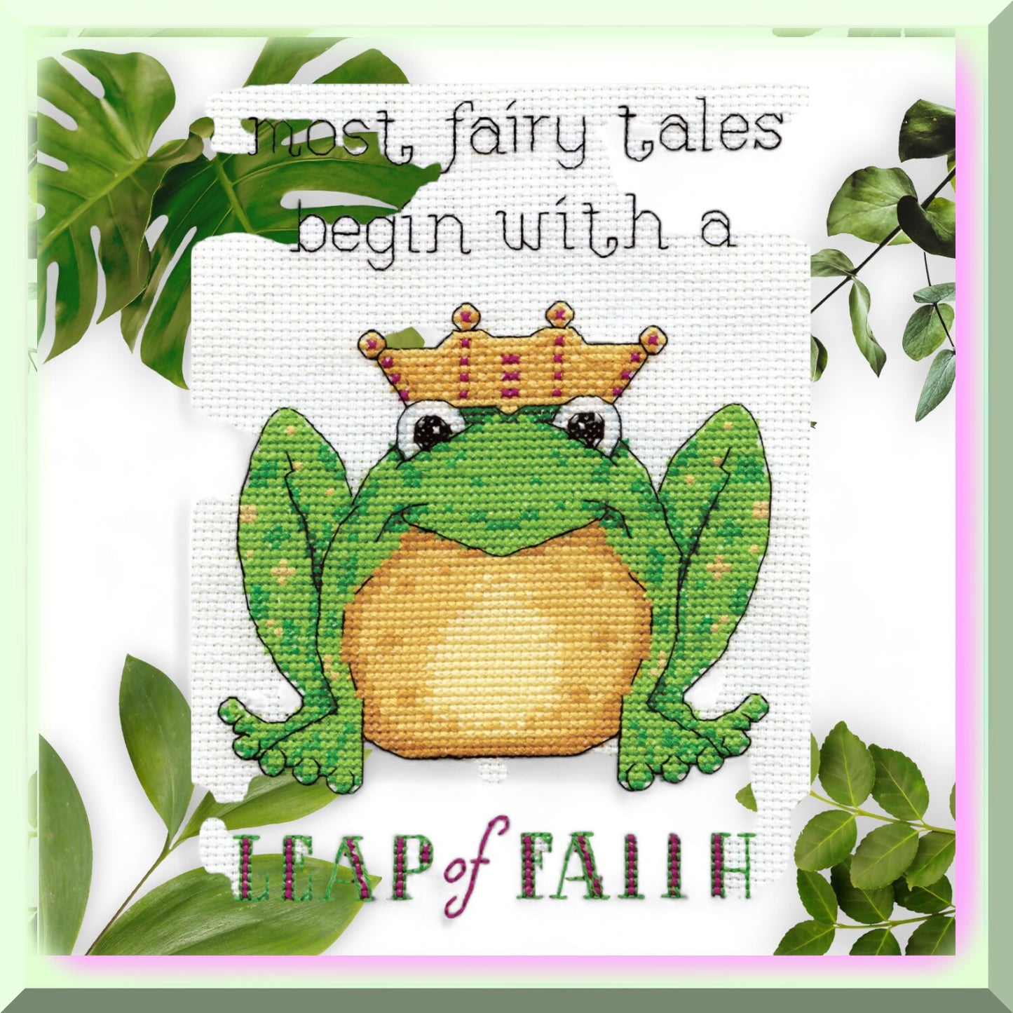Cross Stitch Kit for Creativity and Confidence