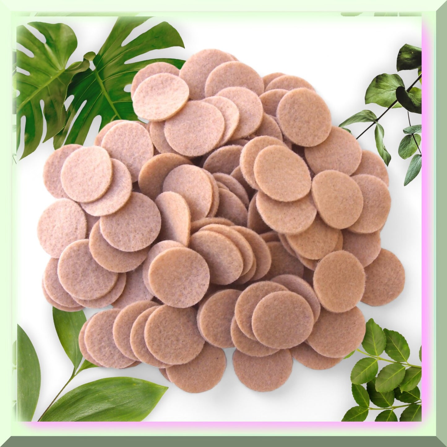 Felt Circles for Crafts and DIY Projects, 3/4 Inch, 150 Pack