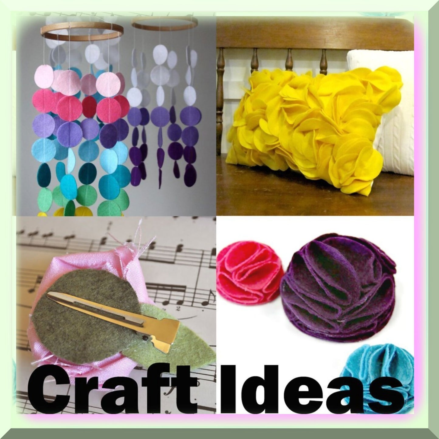 Felt Circles for Crafts and DIY Projects, 3/4 Inch, 150 Pack