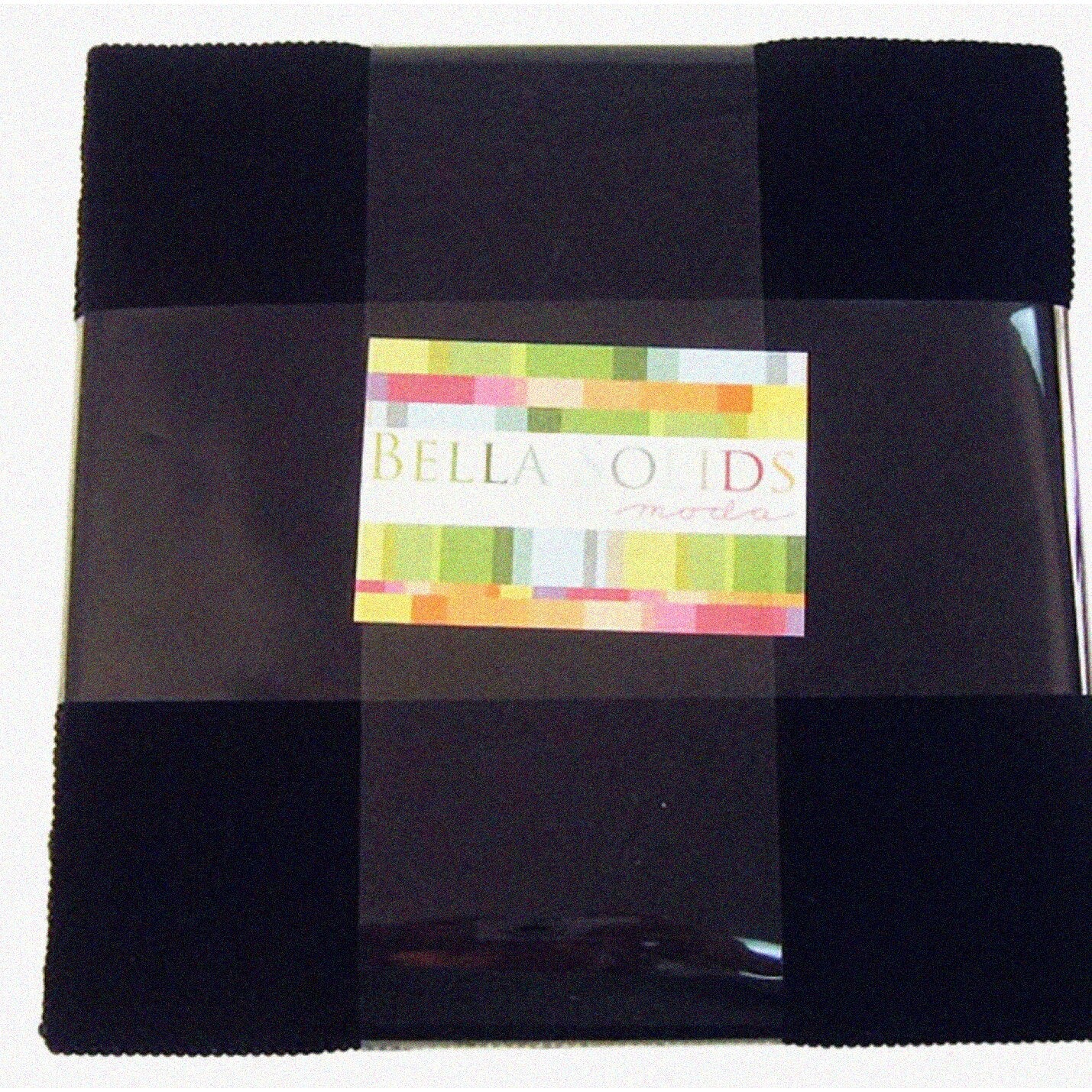 Black Fabric Squares Quilt Kit 10" x 10"