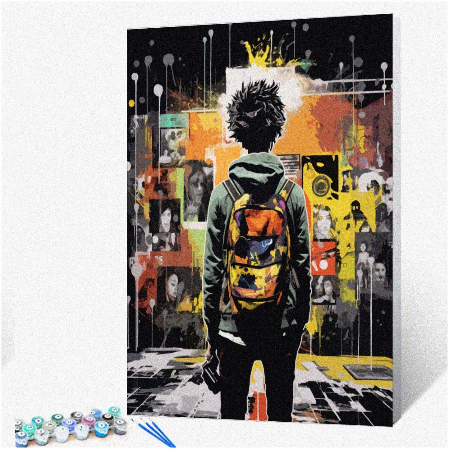 Graffiti Masterpiece Kit: Street Art Paint by Number