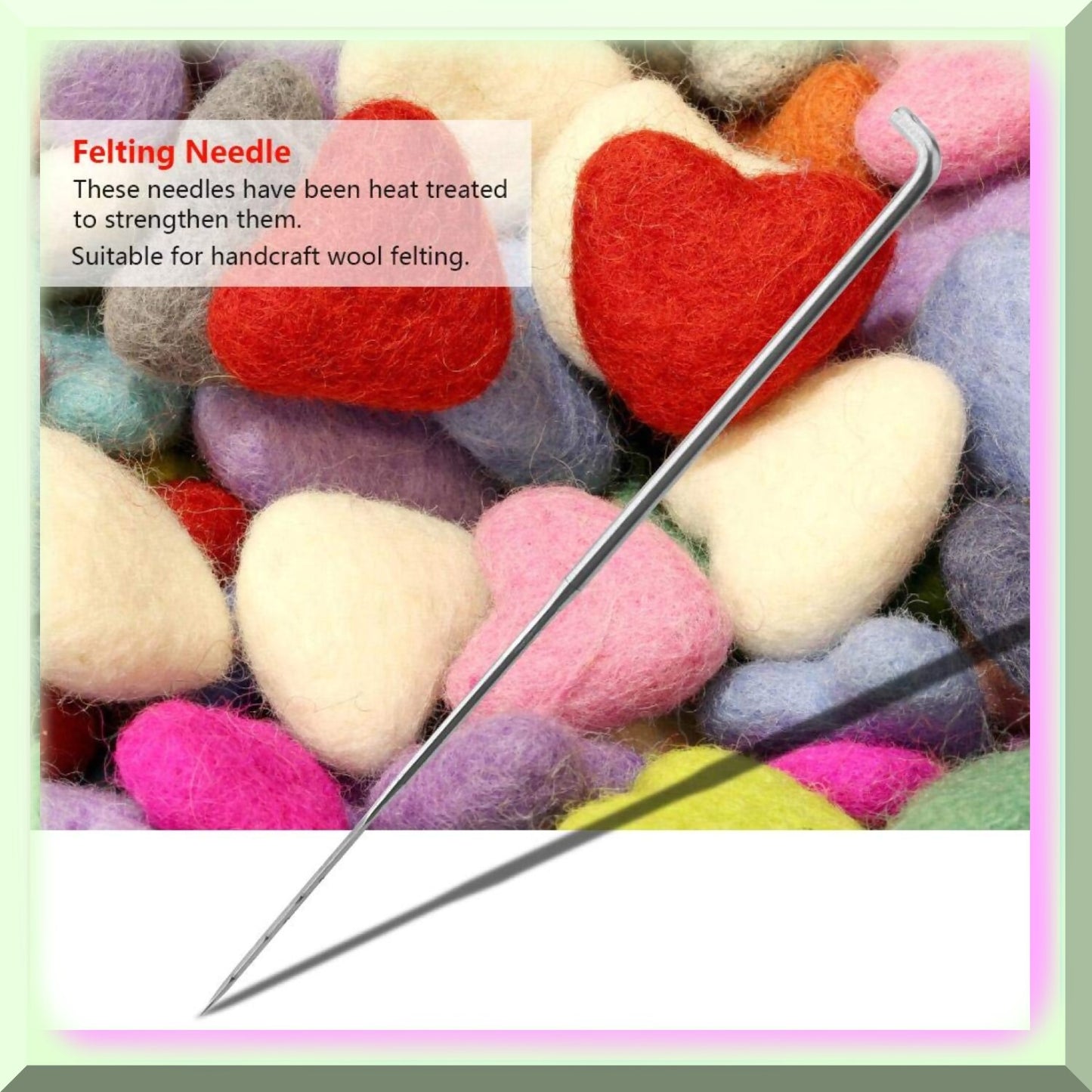 100Pcs Felting Needle Set for DIY Sewing and Handcrafts