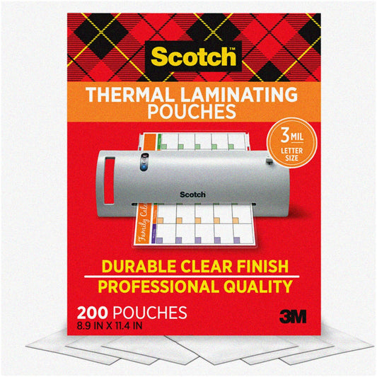 FestiveShield 200 Premium 3 Mil Thermal Laminating Pouches