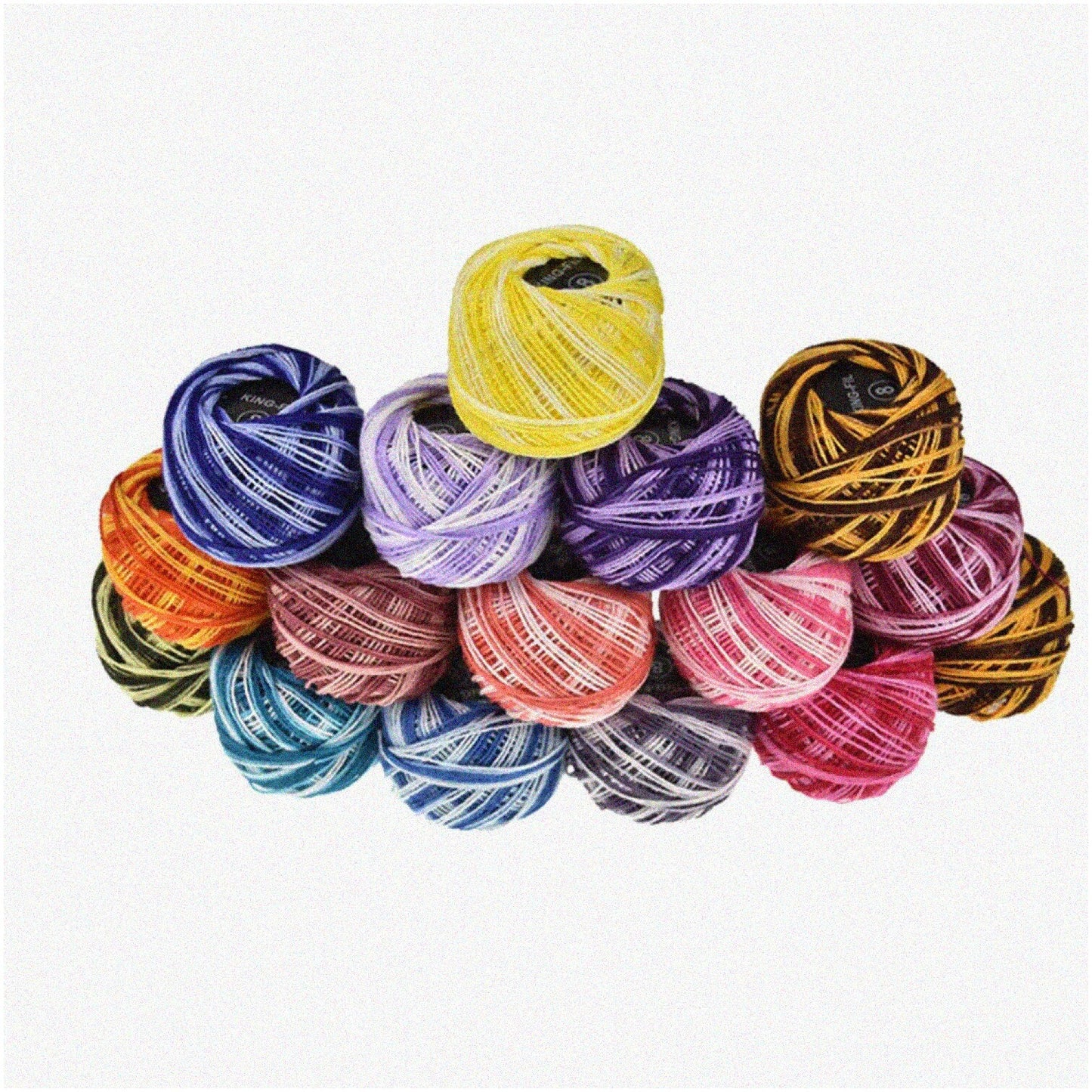 Vibrant Rainbow Embroidery Thread Set for Crafts