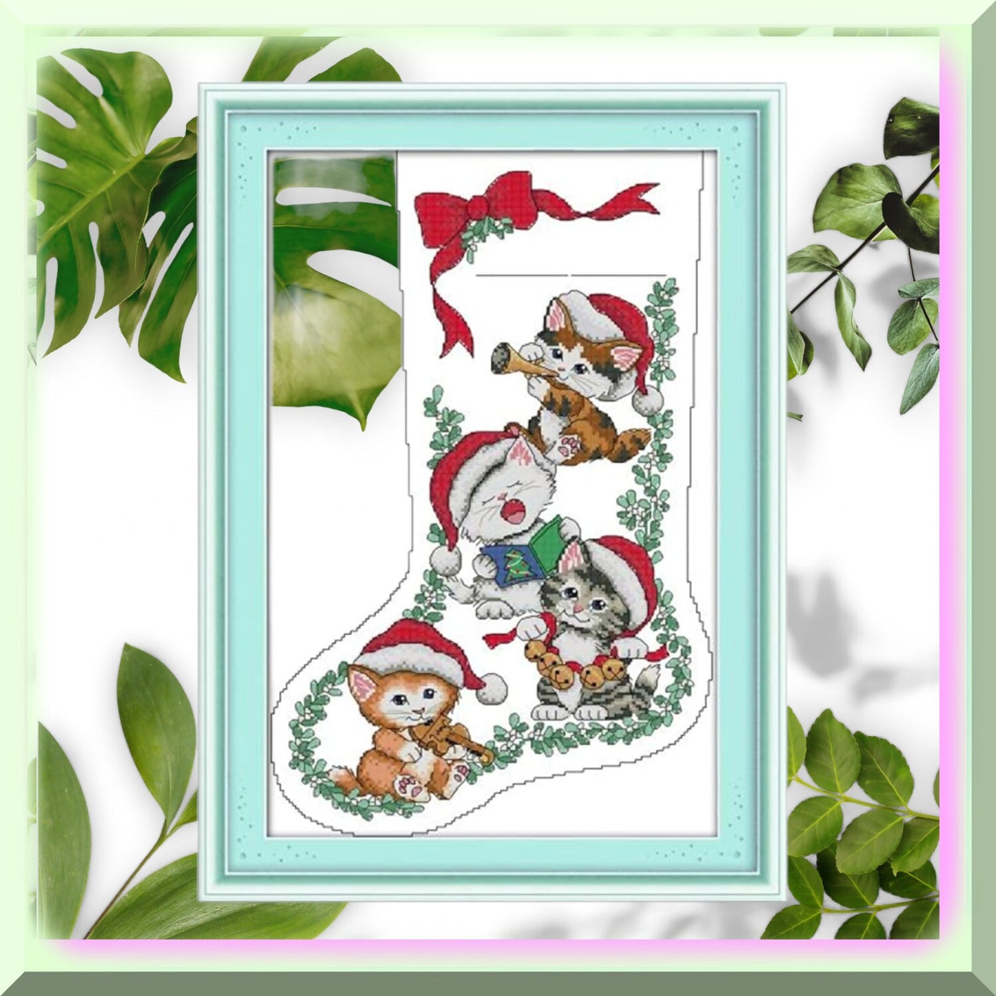 DIY Needlecraft Kit for Embroidery and Cross Stitch