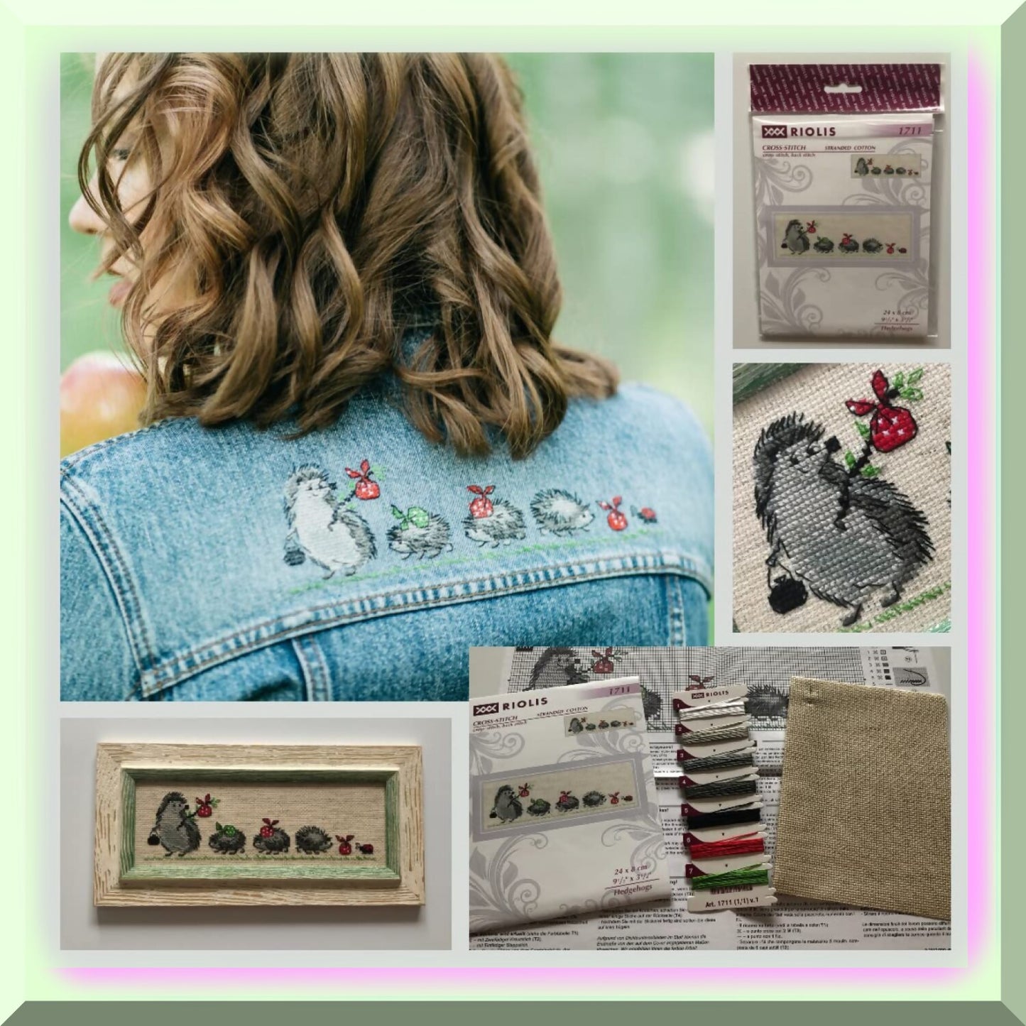 Russian Handicraft Kits for Cross Stitch and Beadwork