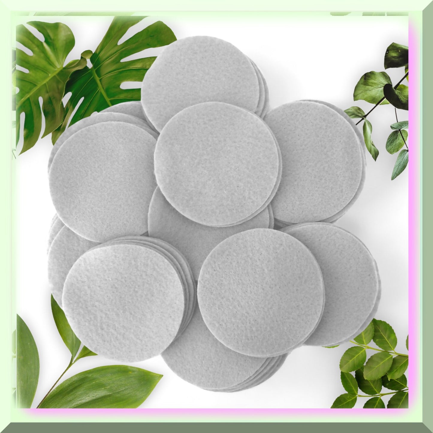 2 Inch Felt Circles for Crafts and DIY Projects