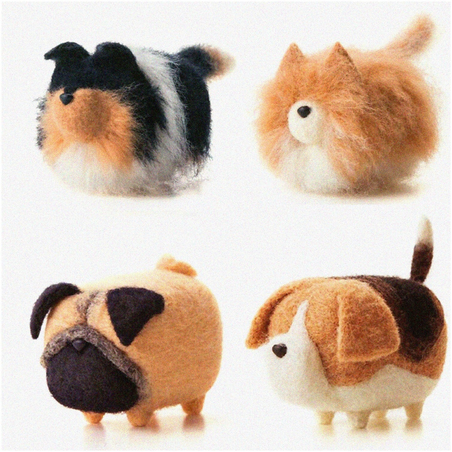 Needle Felting Kit for Beginners with Dog Face Designs