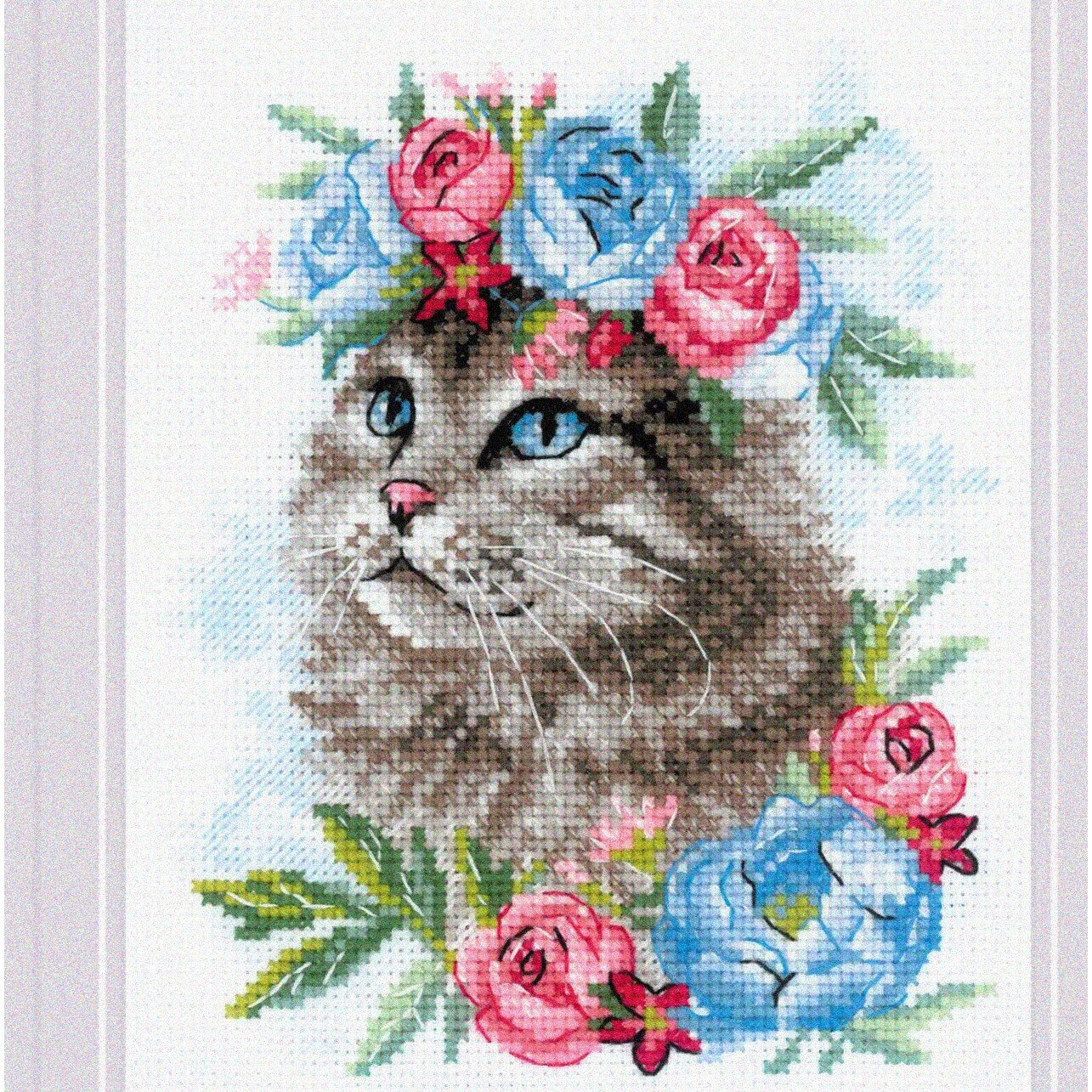 High-Quality 14ct Aida Fabric for Cross Stitch Projects