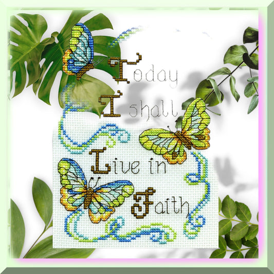 Multicolor 5x7 Counted Cross Stitch Kit for Beginners