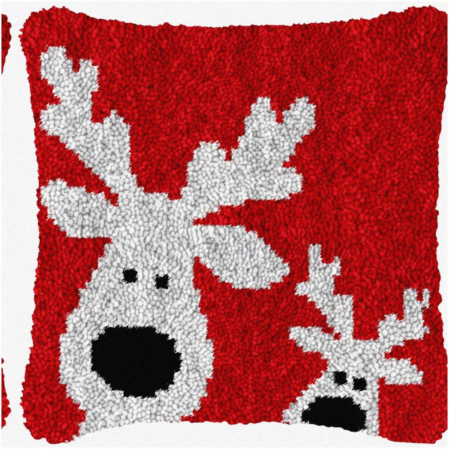 DIY Reindeer Latch Hook Kit for Home Decor