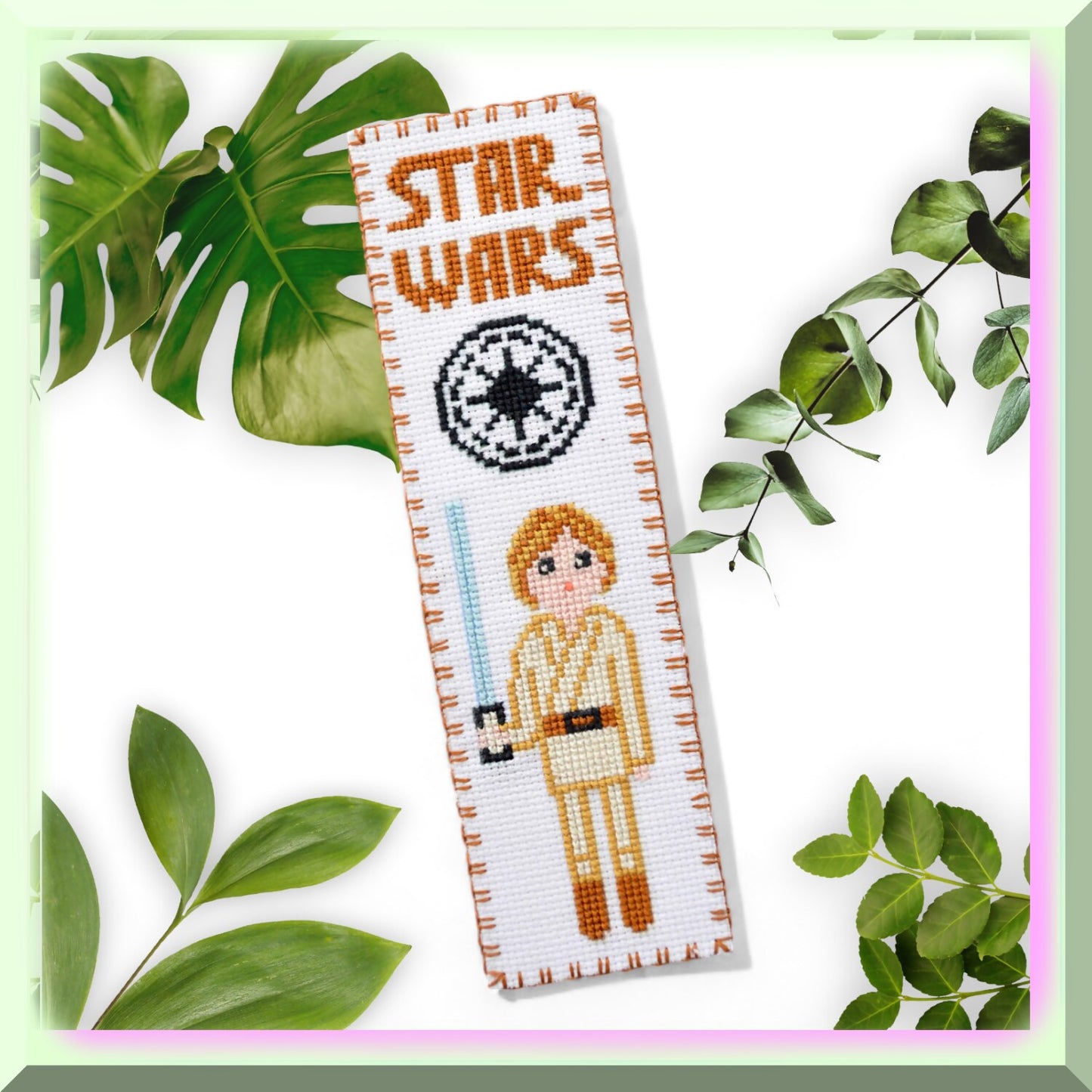 Star Wars Luke Skywalker Cross Stitch Bookmark Kit