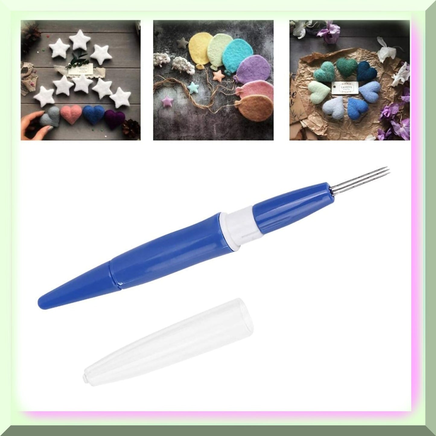 Needle Punch Pen for Felting and Embroidery Supplies