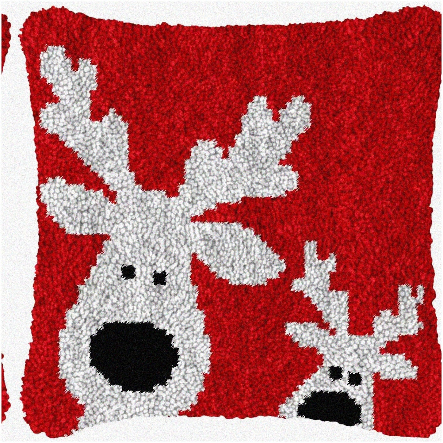 DIY Deer Haven Pillow and Rug Kit for Adults