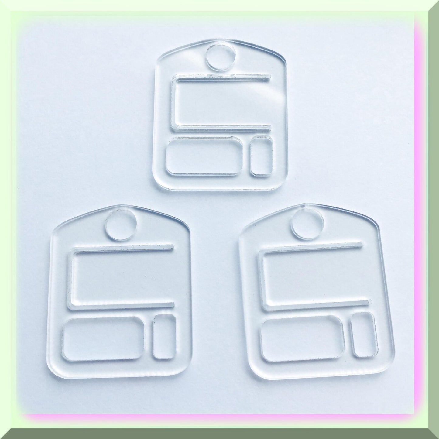 Crystal Clear Floss Gems for Thread Organization