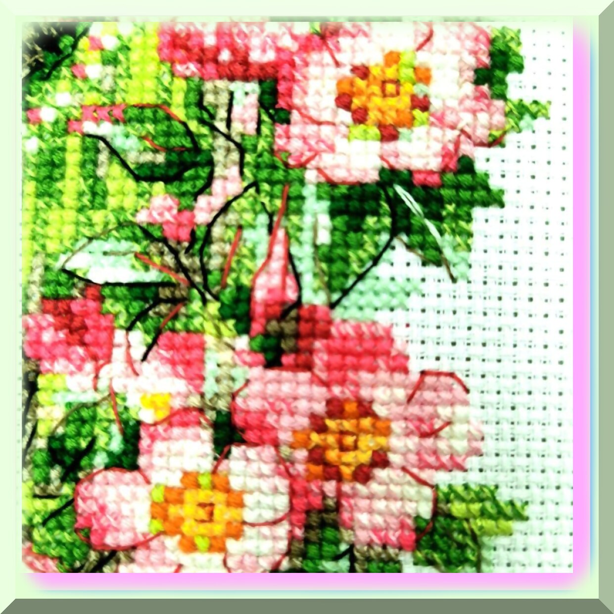 Counted Cross Stitch Kit for Creating Happy Memories
