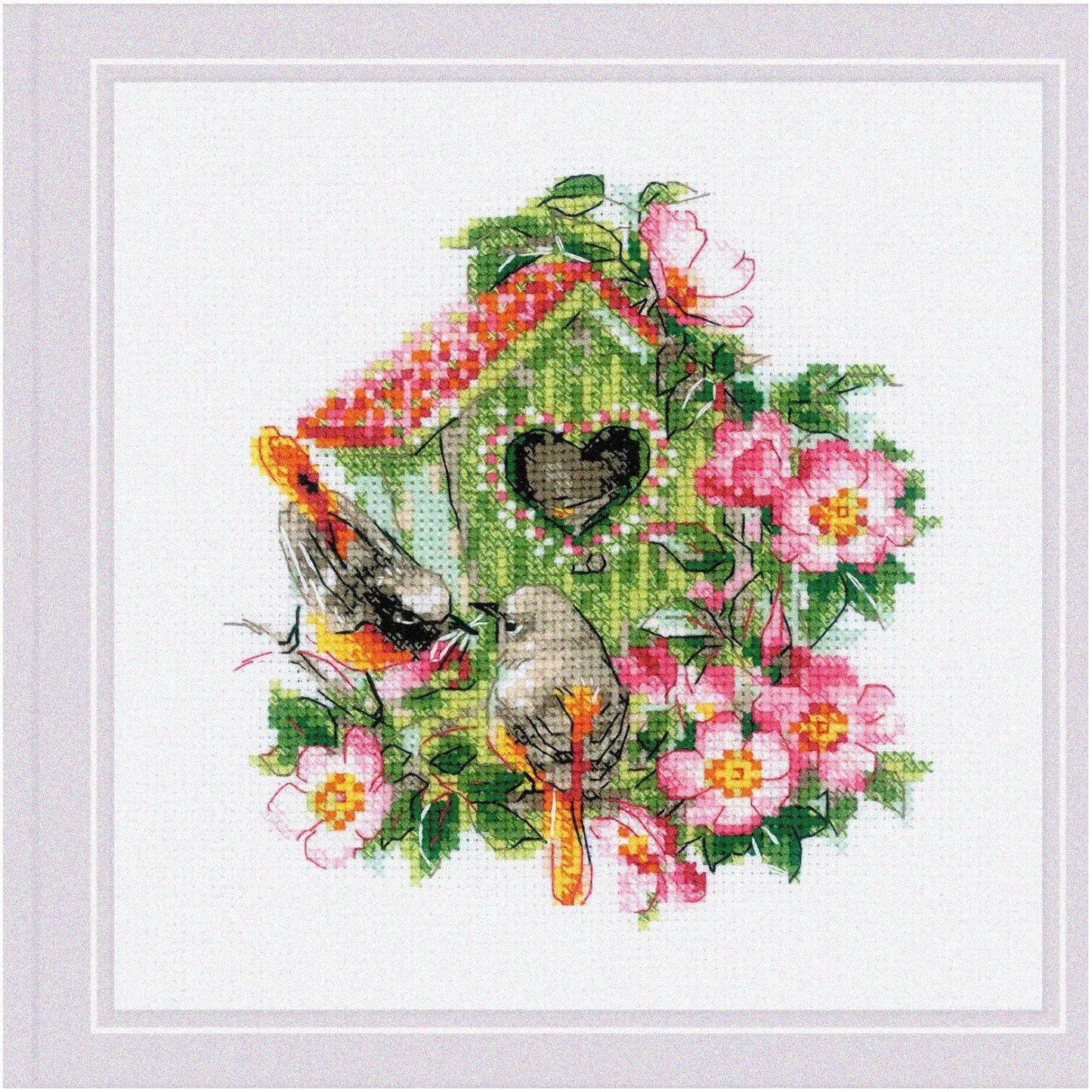 Counted Cross Stitch Kit for Creating Happy Memories