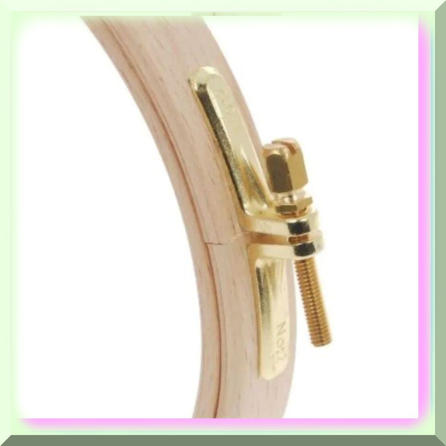 Premium Wooden Embroidery Hoop 8mm 310mm for Cross-Stitch and Needlework