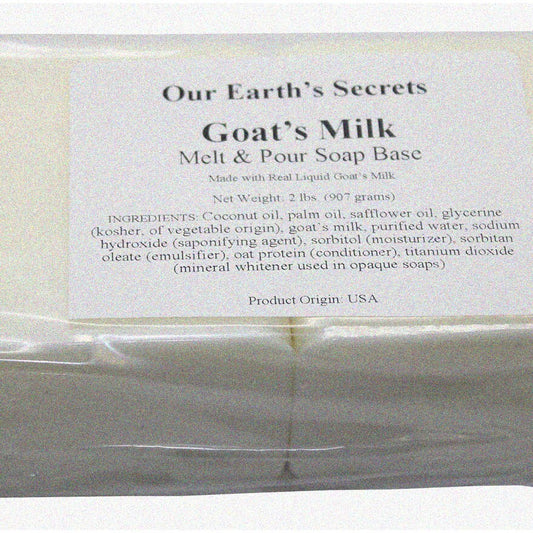 Goat's Milk Creamy Soap Base 2 Lbs