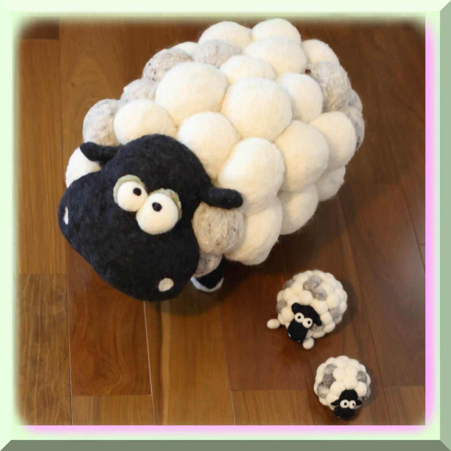 Beginner Wool Felting Kit with Needles and Step-by-Step Instructions