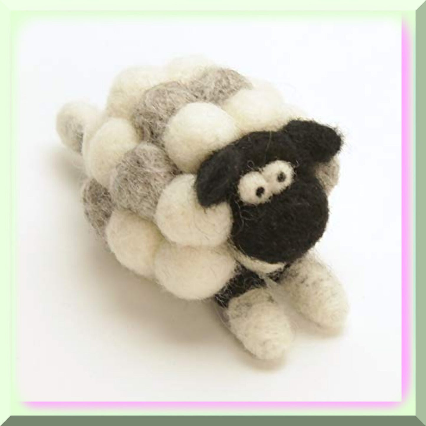 Beginner Wool Felting Kit with Needles and Step-by-Step Instructions