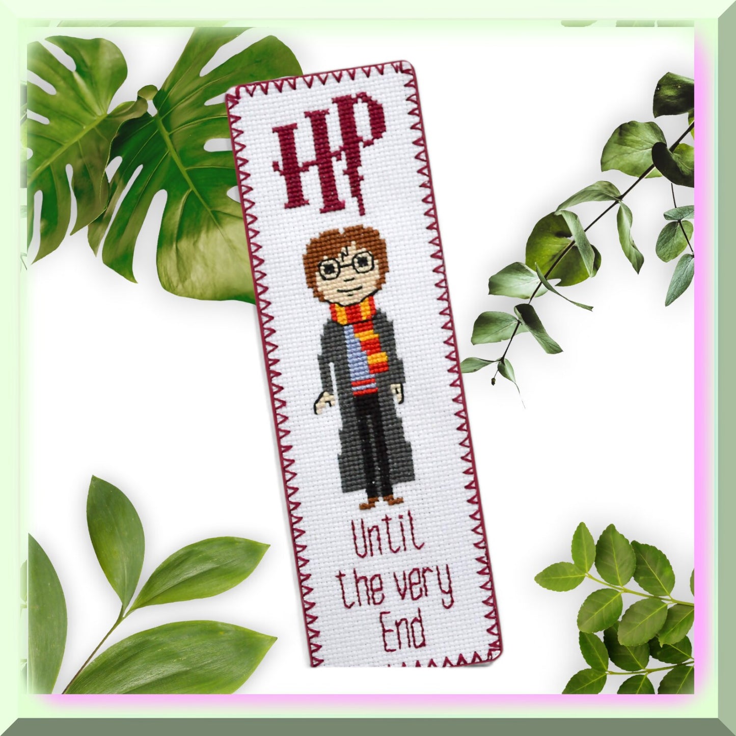Cross Stitch Bookmark Kit for Literary Fans