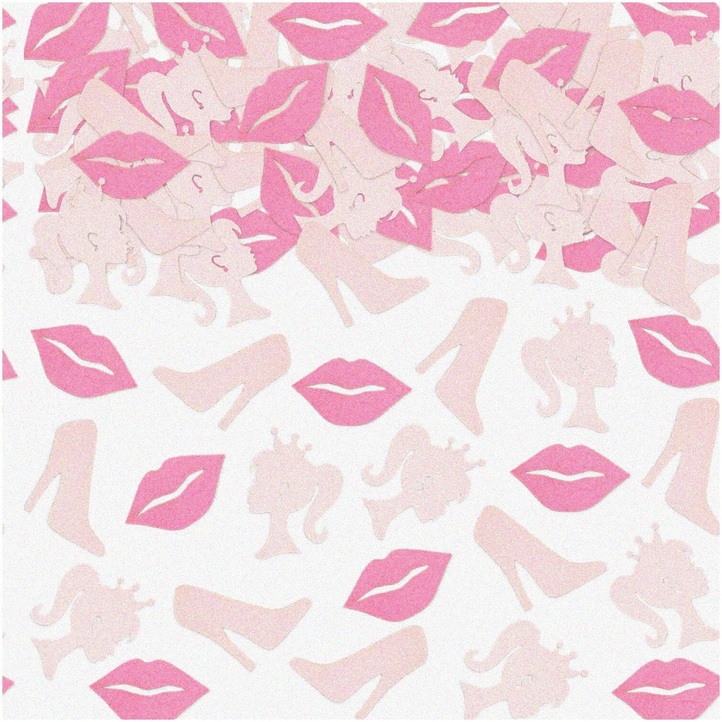 Pink Princess Confetti Set for Baby Showers, Weddings, Birthdays