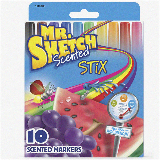 AromaArt Fine Tip Scented Markers 10 Pack