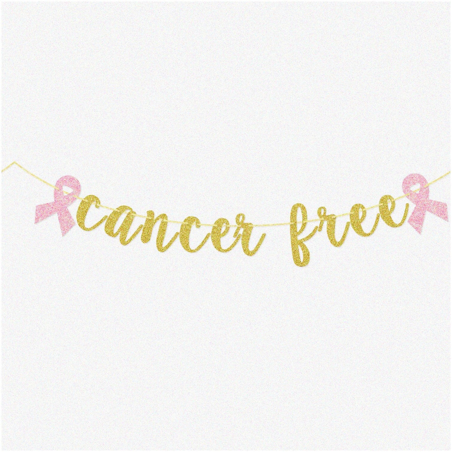 Pink Ribbon Honeycomb Centerpieces - 9 Pieces