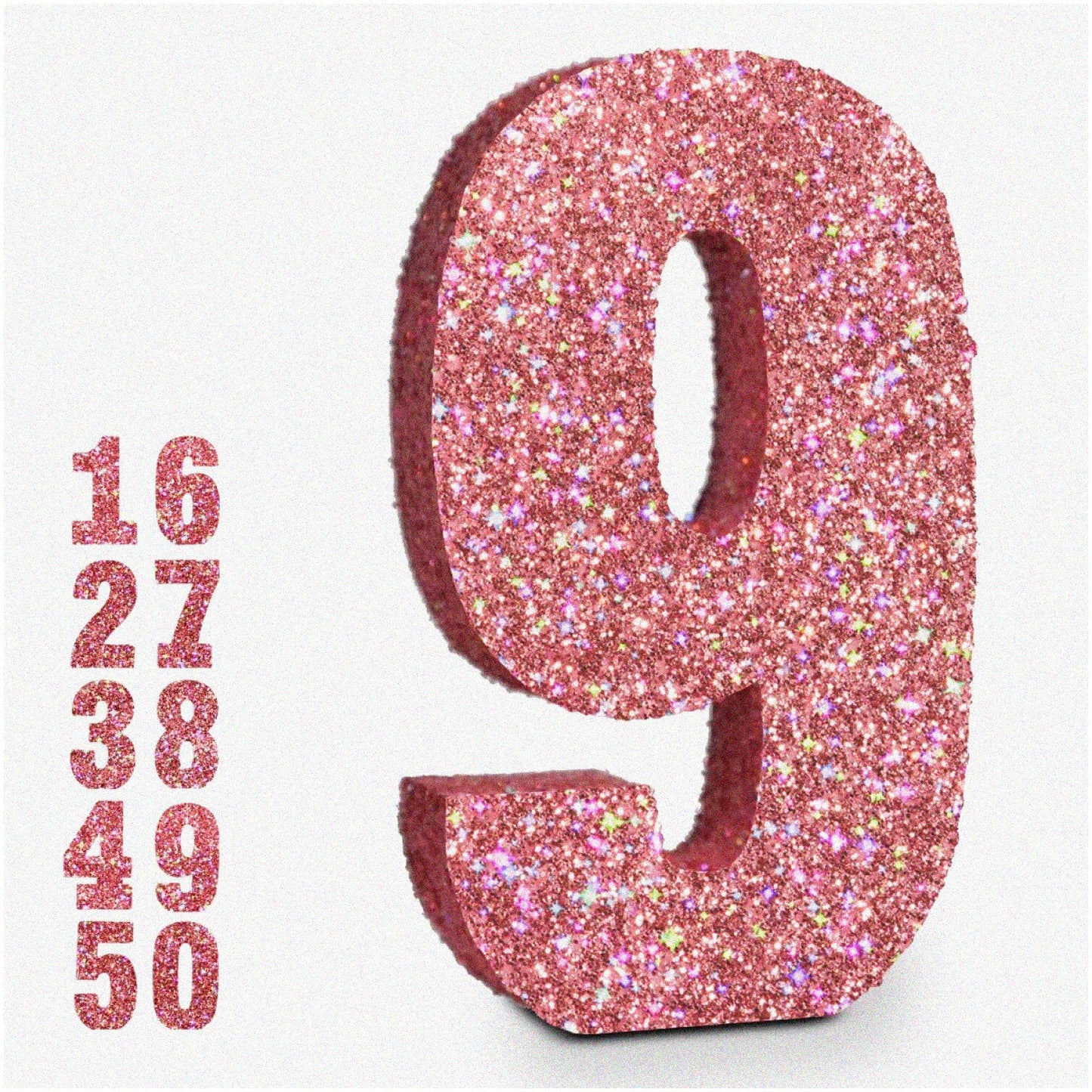 Rose Gold 11th Birthday Backdrop 72x44 Inches