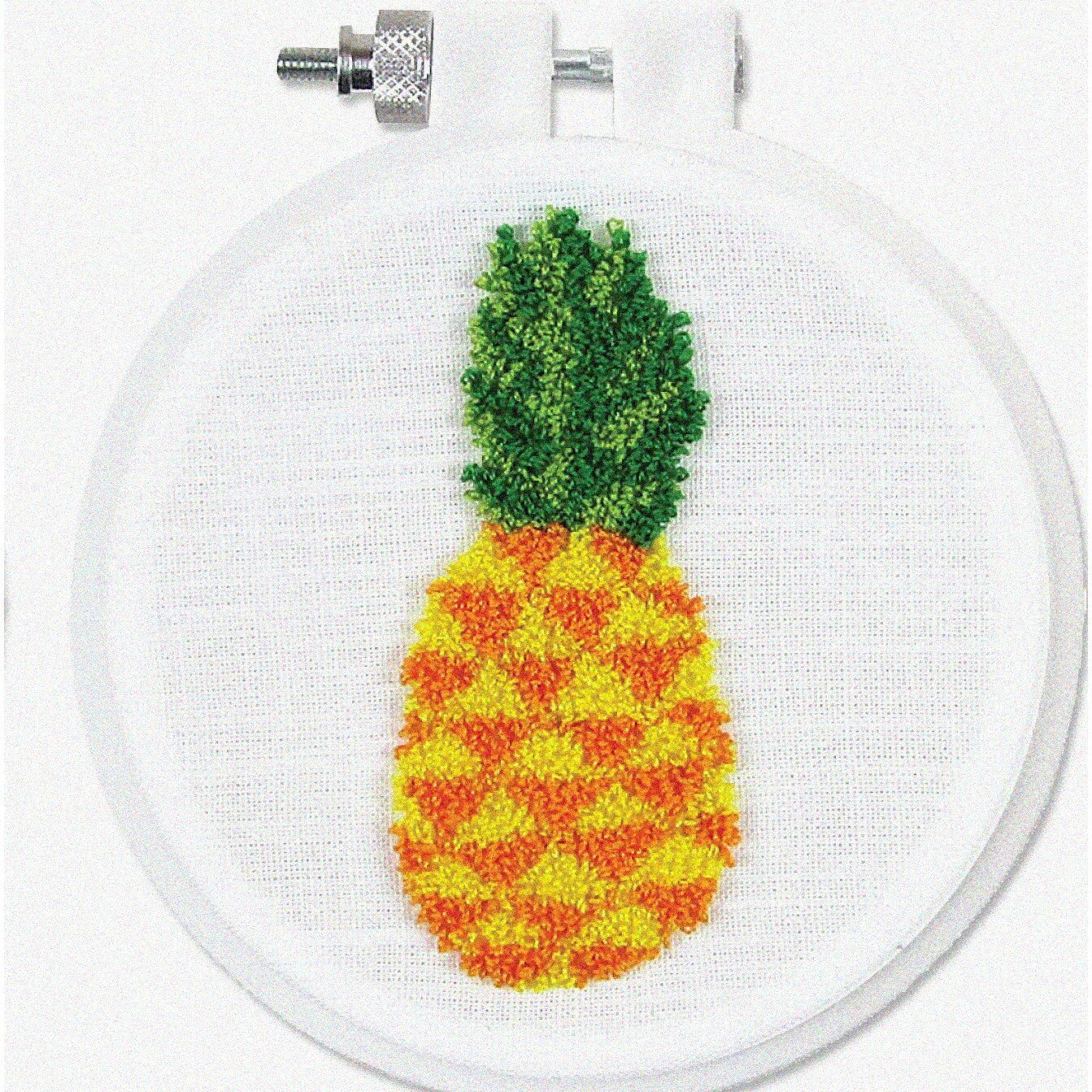 Tropical Twist Embroidery Kit for Creative Textile Art