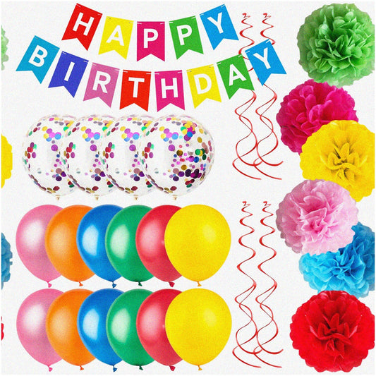 Party Fiesta Fun Pack: Vibrant Birthday Bash Set
