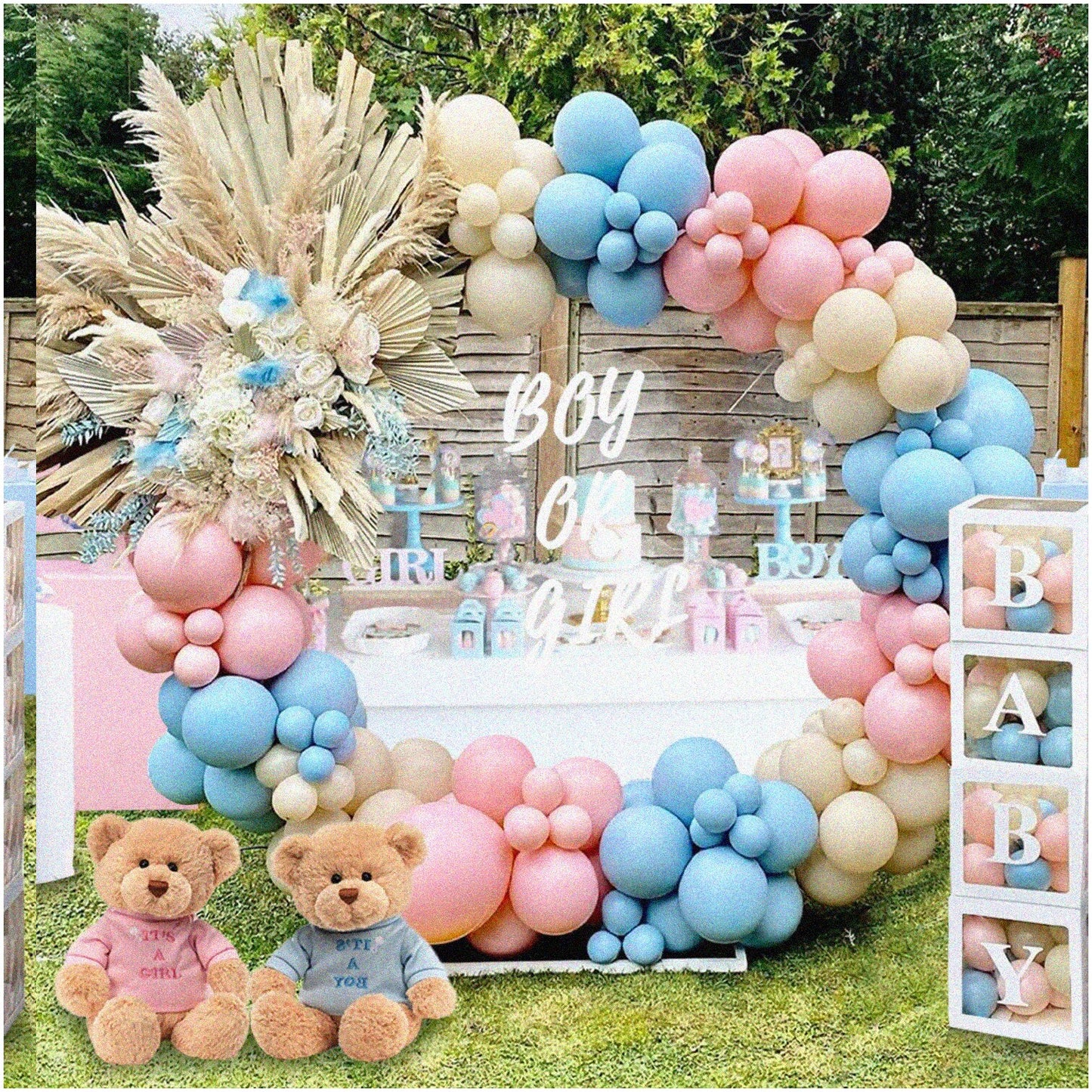 Gender Reveal Balloon Kit 42 Inches Boy or Girl