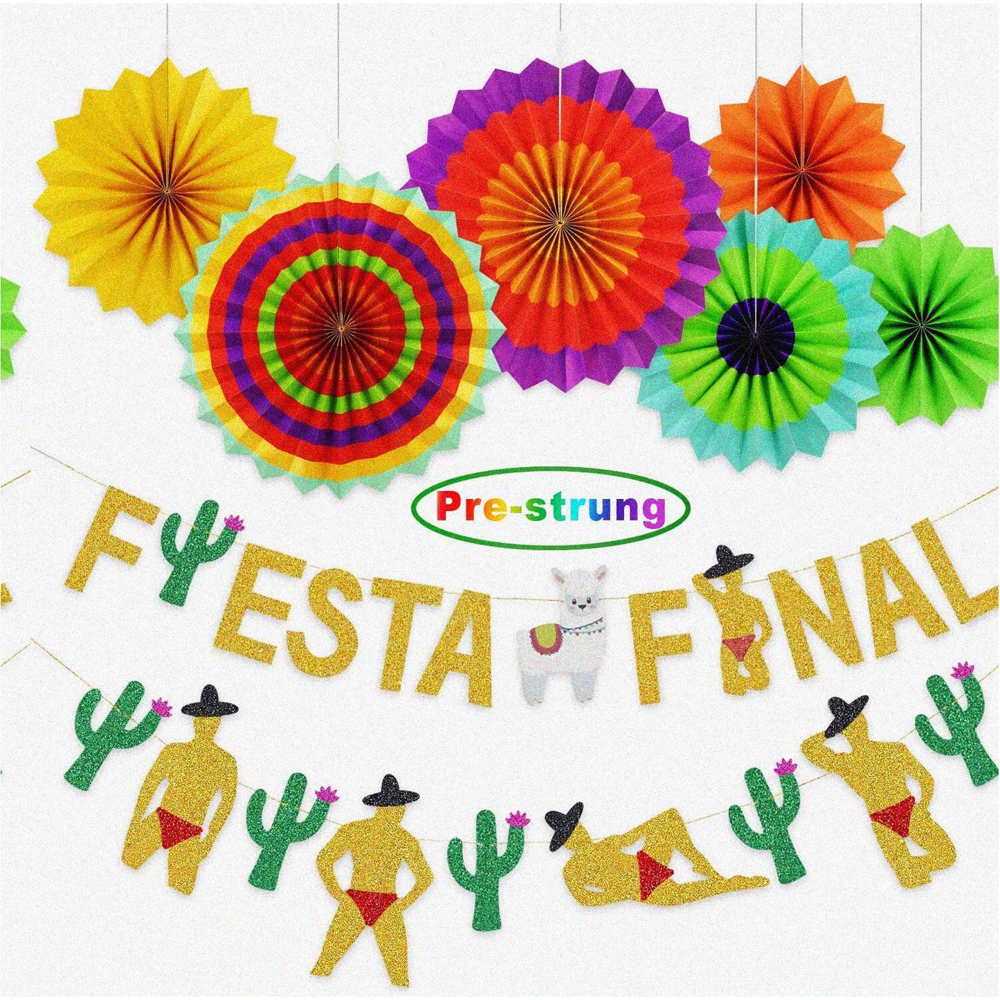 Fiesta Bachelorette Party Decorations Set