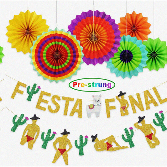 Fiesta Bachelorette Party Decorations Set