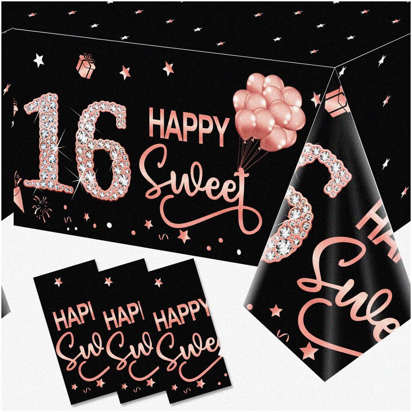 Rustic Wooden Presents Set 6 Pcs with Red & Black Buffalo Plaid